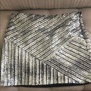 Sequin skirt